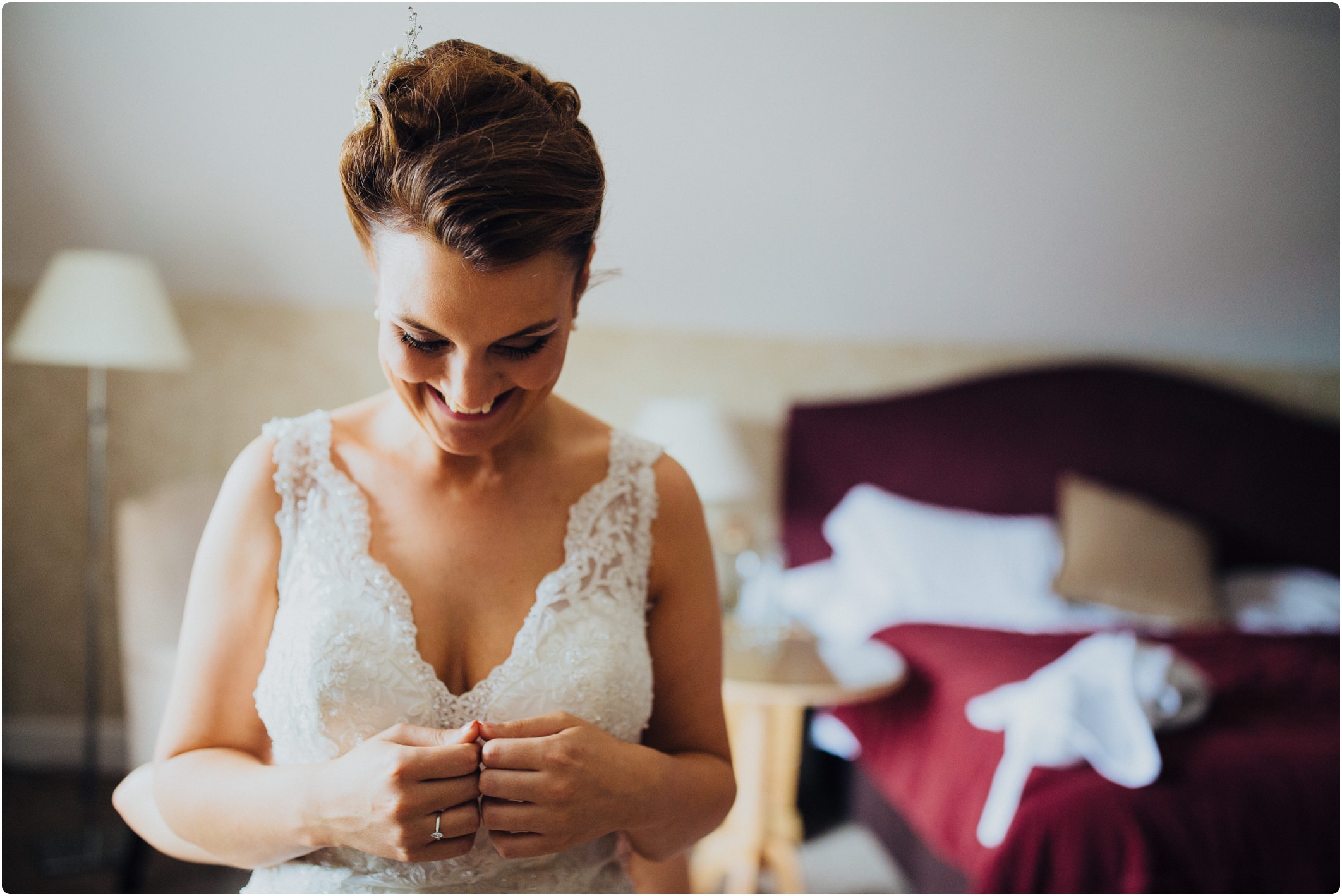 excited wedding nerves