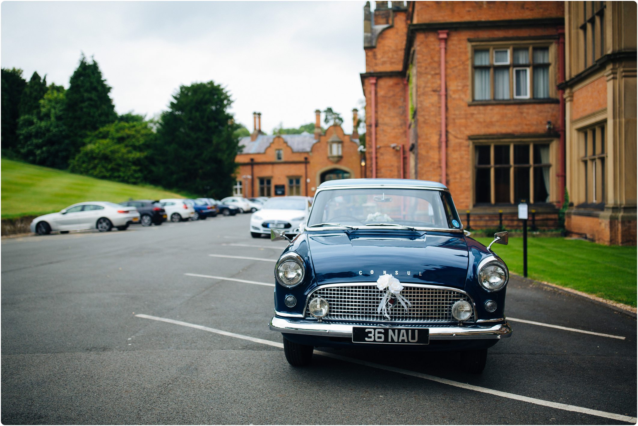 ford consul wedding car
