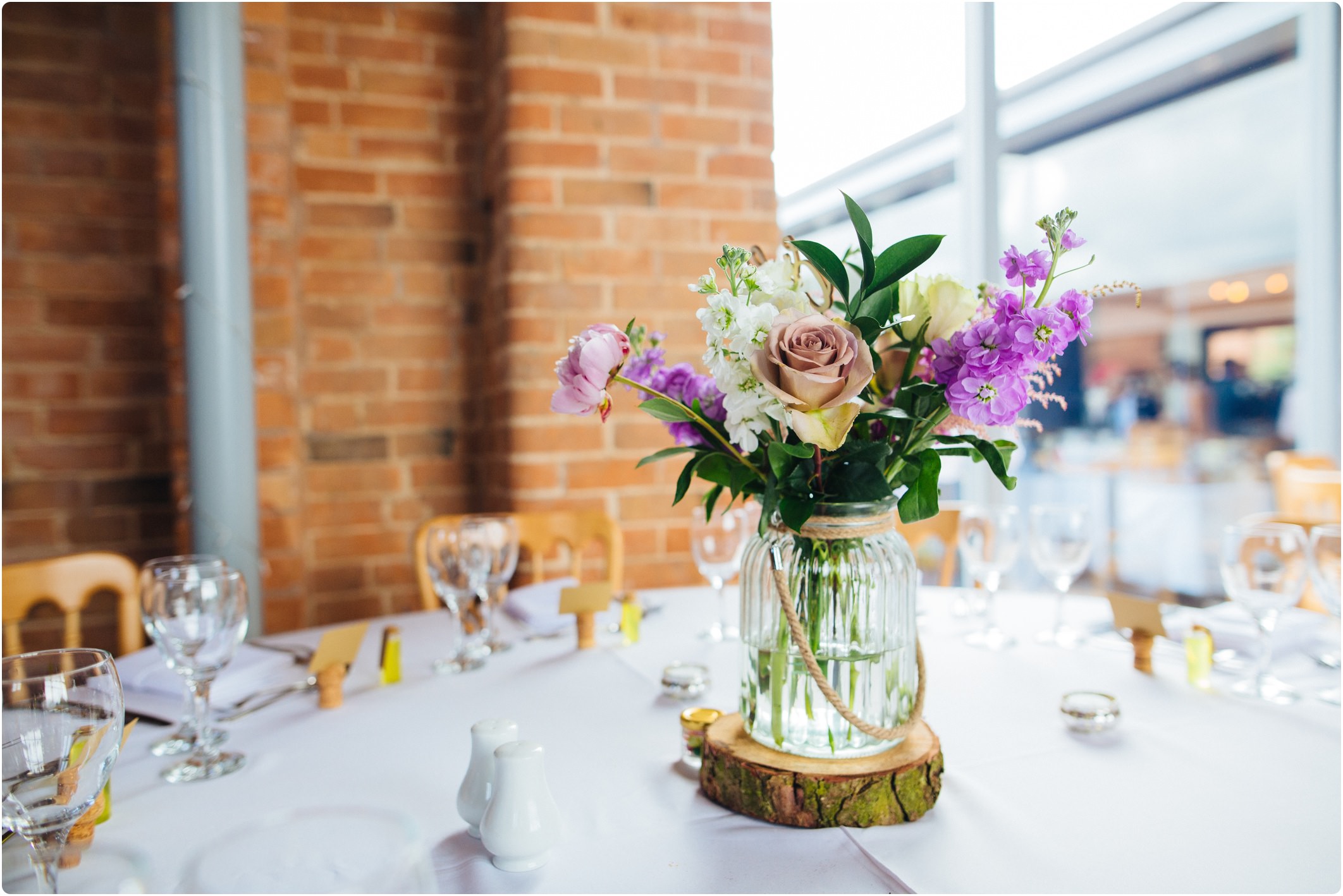 Swallows Nest Barn table centre