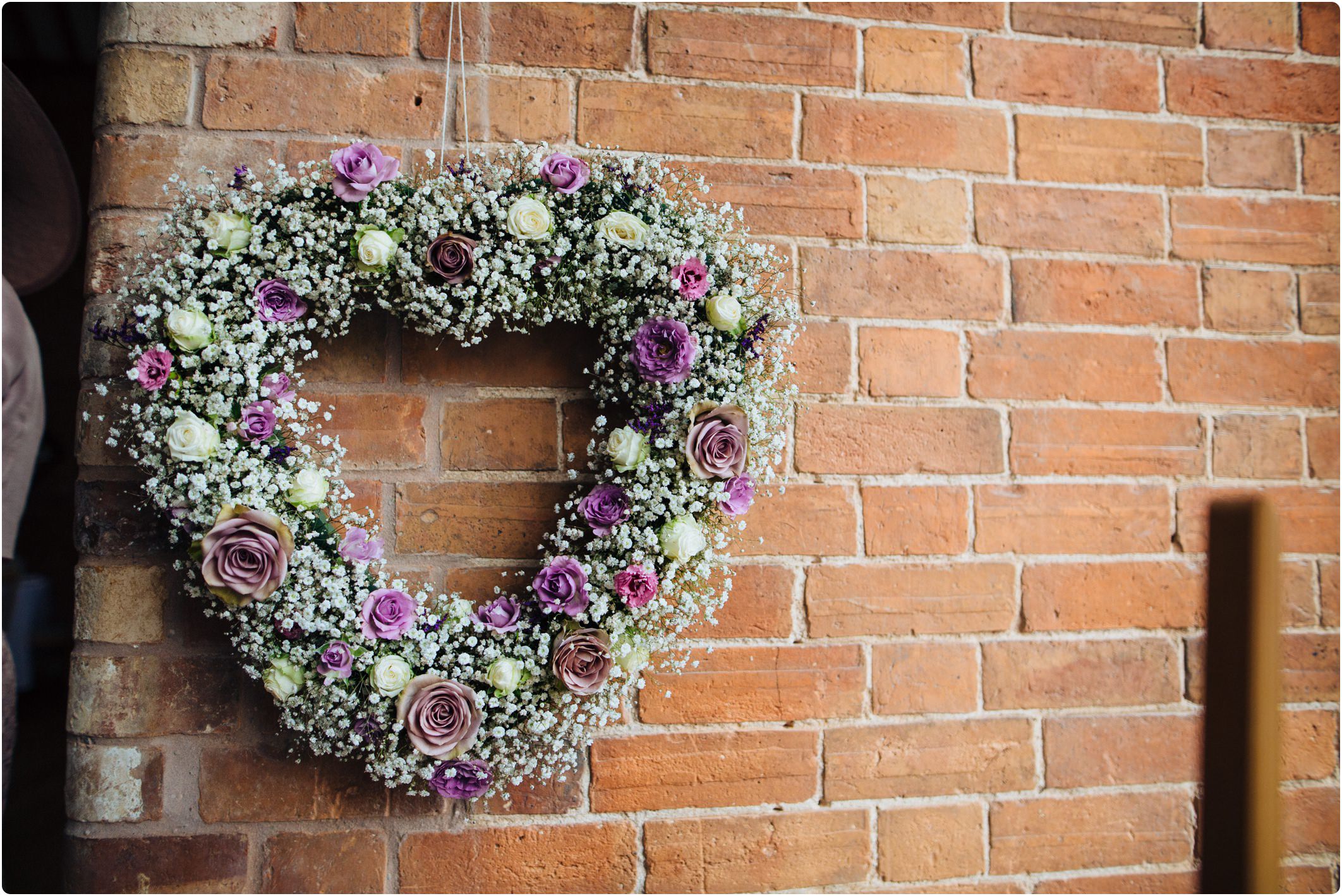 Swallows Nest Barn flower heart