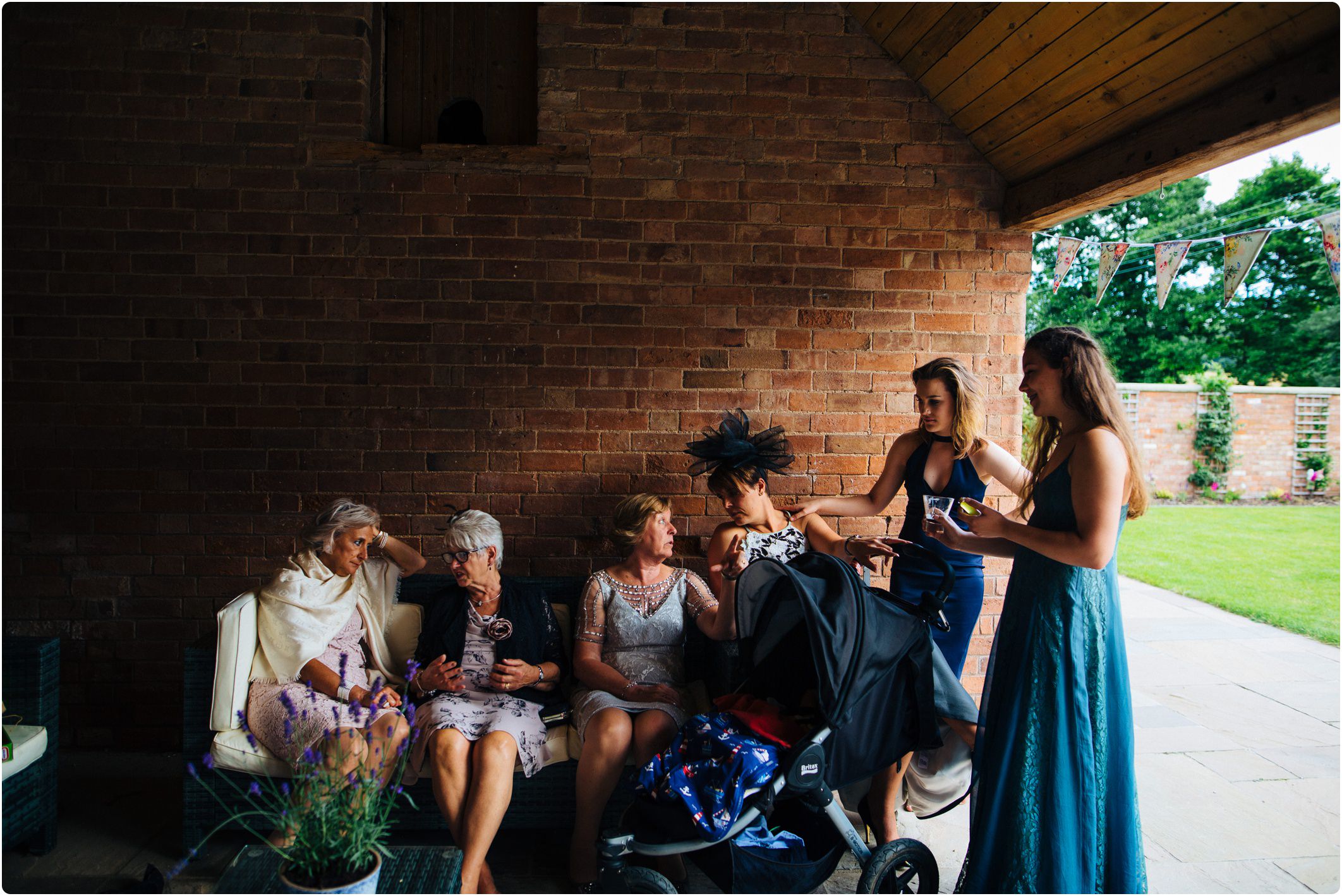 Swallows Nest Barn italian women chatting