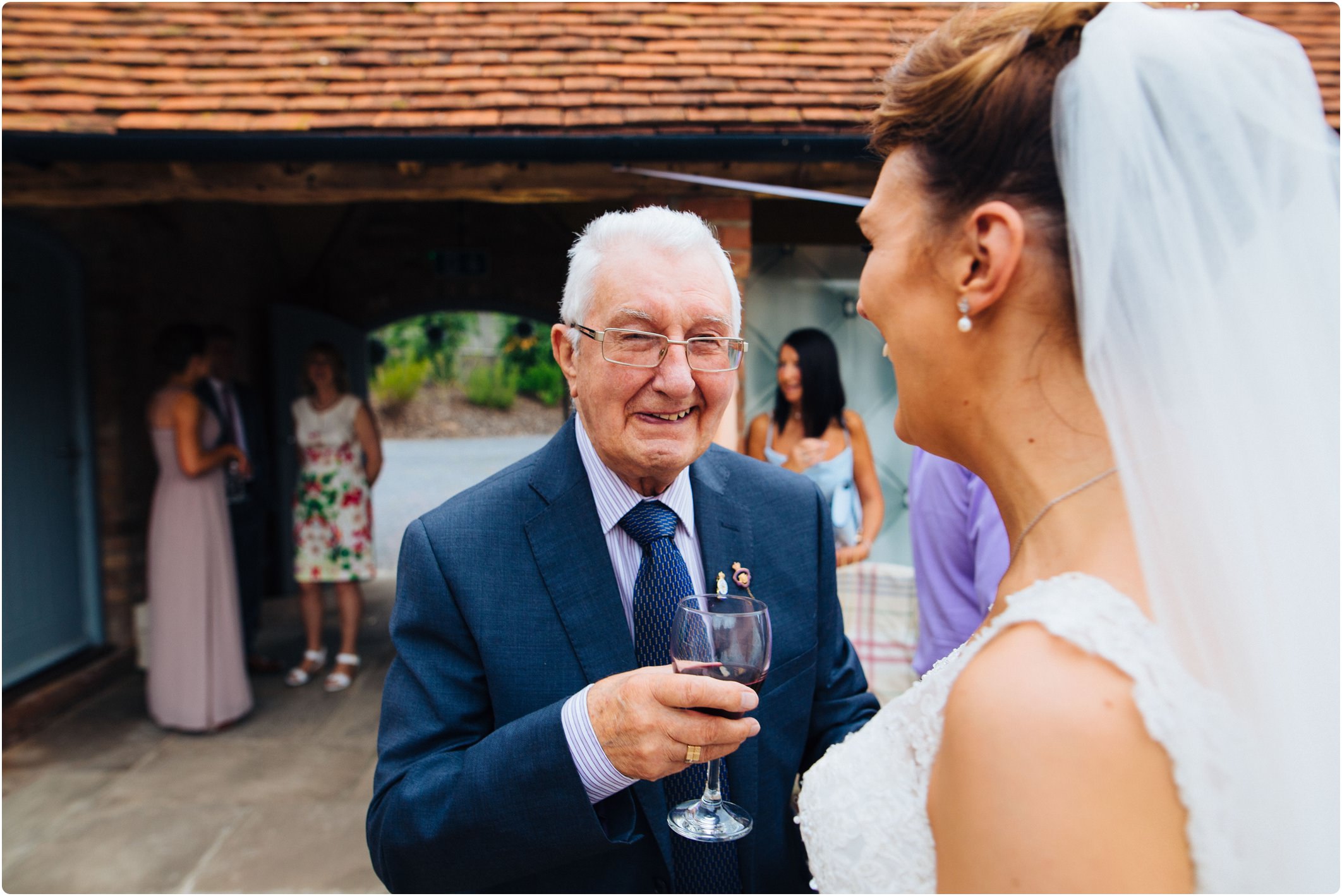 Swallows Nest Barn greeting evening guests