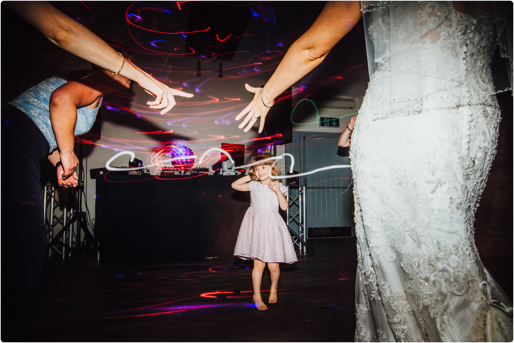 Swallows Nest Barn little girl dancing