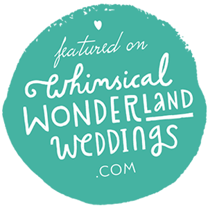 Featured on Whimsical Wonderland Weddings